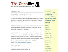 Tablet Screenshot of blog.echelonwines.com